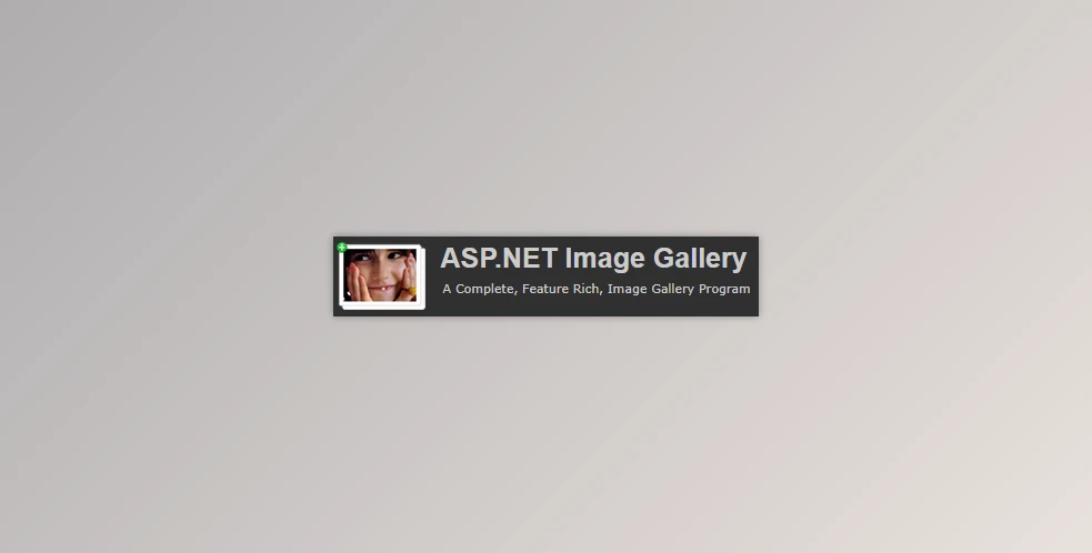 ASP.NET Image Gallery